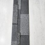 61551 BLACK MICA STACKSTONE LOOK CHARCOAL GREY 150X600